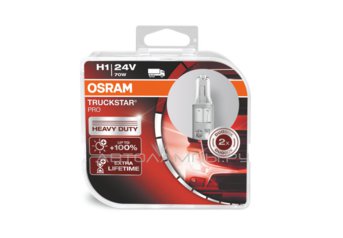 H1 24V- 70W (P14,5s) (������������+������.���� ������) Truckstar Pro (2��.) DuoBox 64155TSP-HCB
