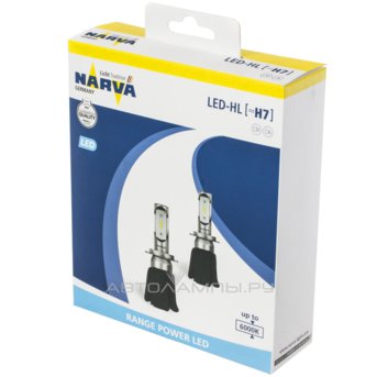 HIR2 12V-LED (PX22d) 6000K 16W Range Power LED HL (��.2 ��.) 18015